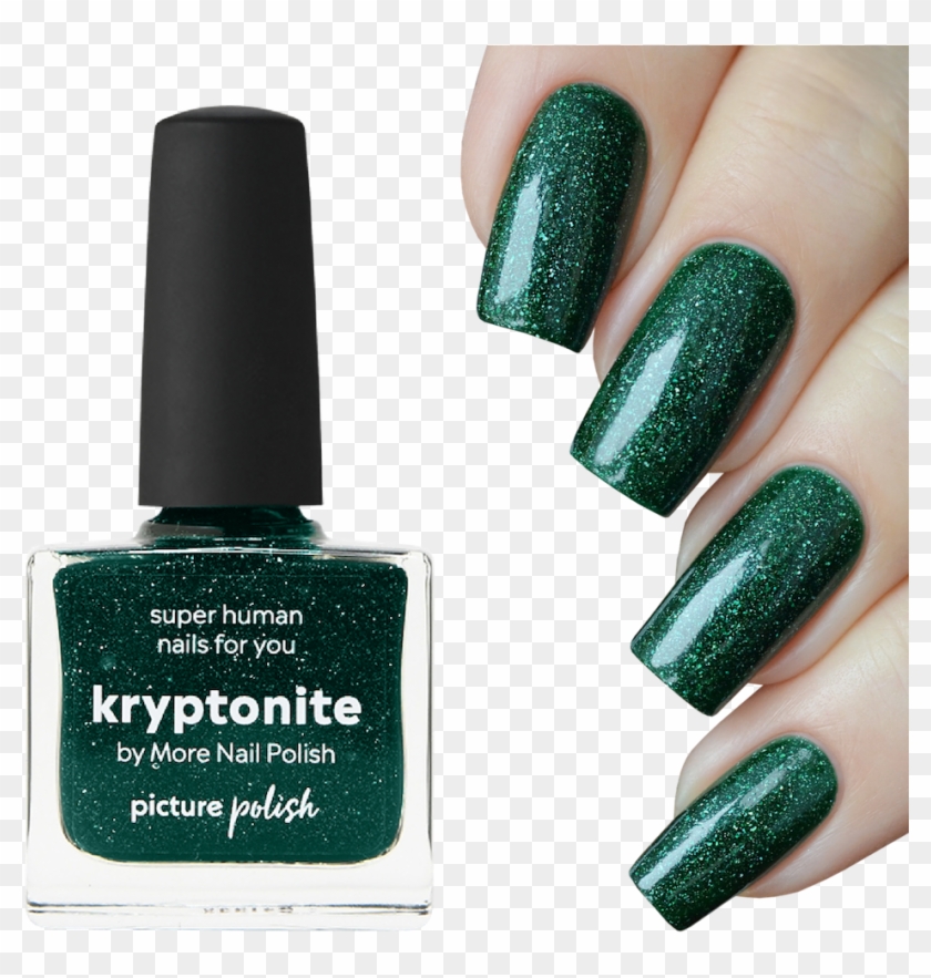 Nail Polish Kryptonite - Magenta Color Nail Polish Clipart #1652108