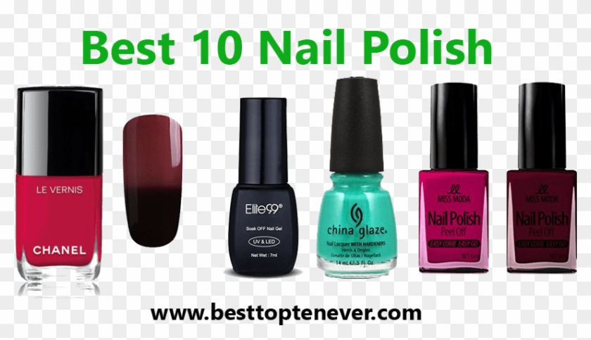 Popular Nail Polish Brands Clipart