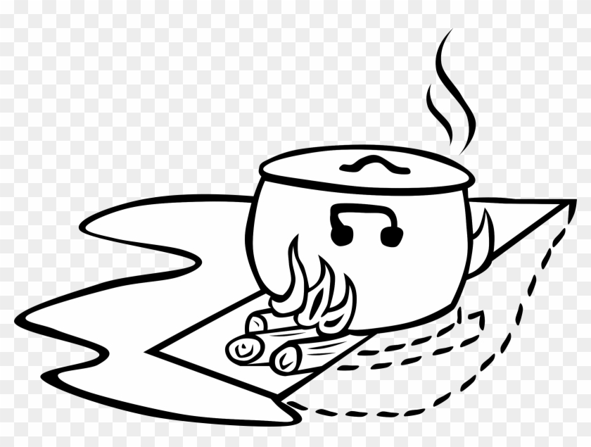 Campfires And Cooking Cranes Clip Transparent Download - Cooking Clip Art - Png Download #1652454