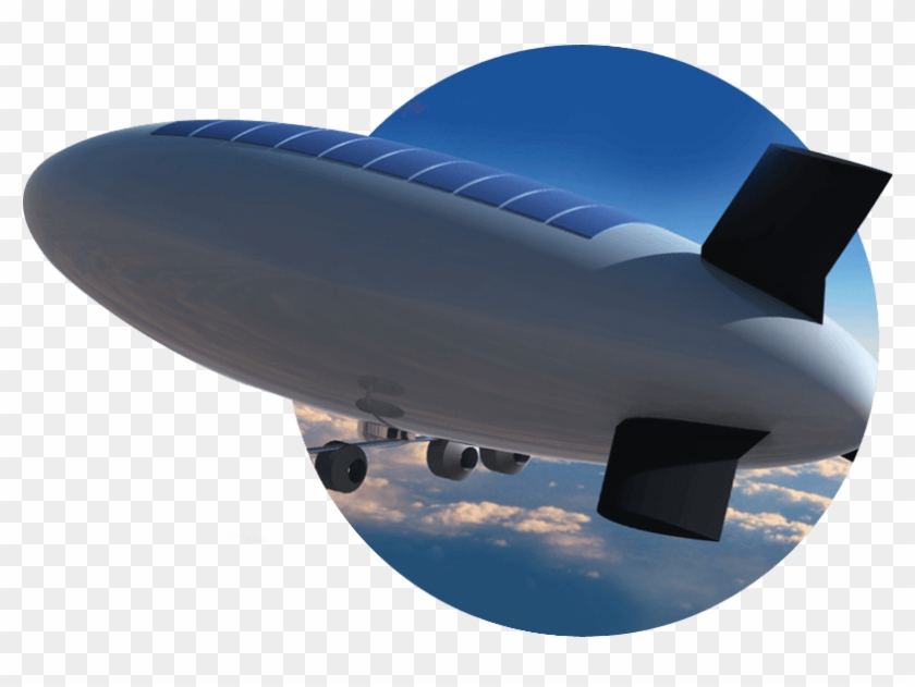 As Aircraft, And They Were The First Platforms To Provide - Blimp Clipart #1652964