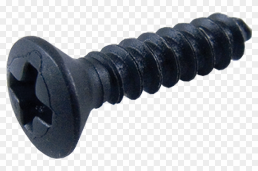 - Metal Black Screw , Png Download - #4 1 2 Phillips Oval Head Sheet Metal Screws Clipart