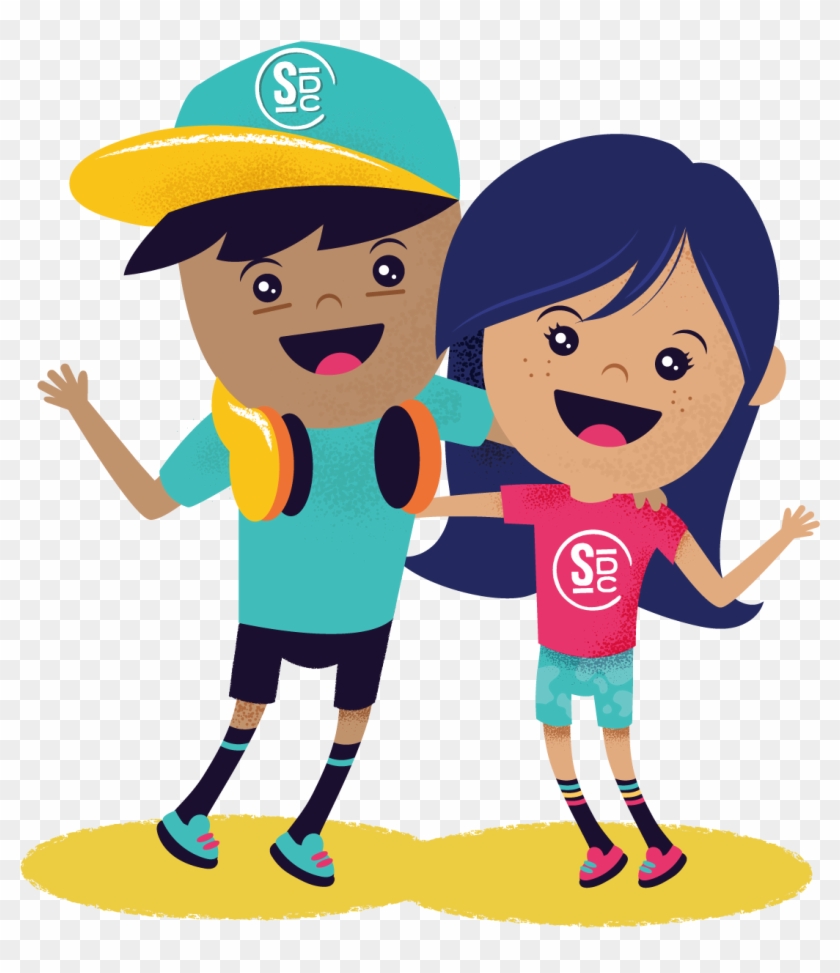 Hug Clipart Respectful - Strong Child Clipart - Png Download