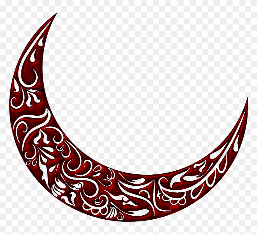Eid Moon Png - Eid Crescent Moon Png Clipart #1654135