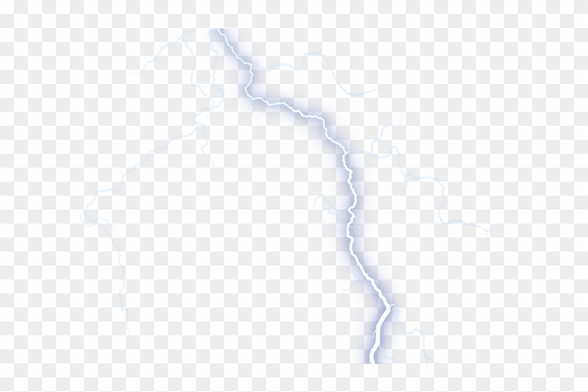 Lightning Png Transparent Images - Map Clipart #1654206