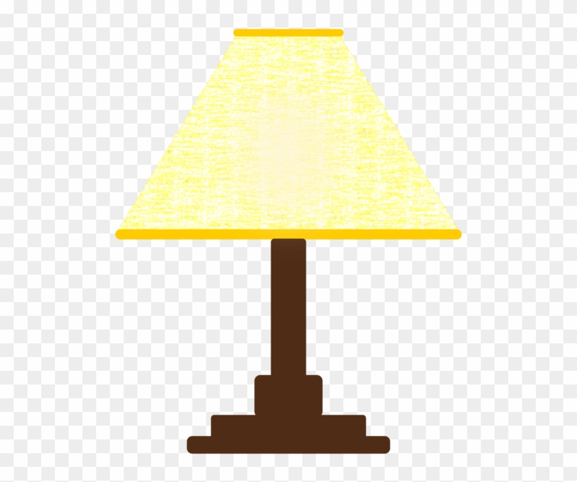 Electric Light Lamp Shades Bedside Tables - Lamp Clipart Color - Png Download #1654453