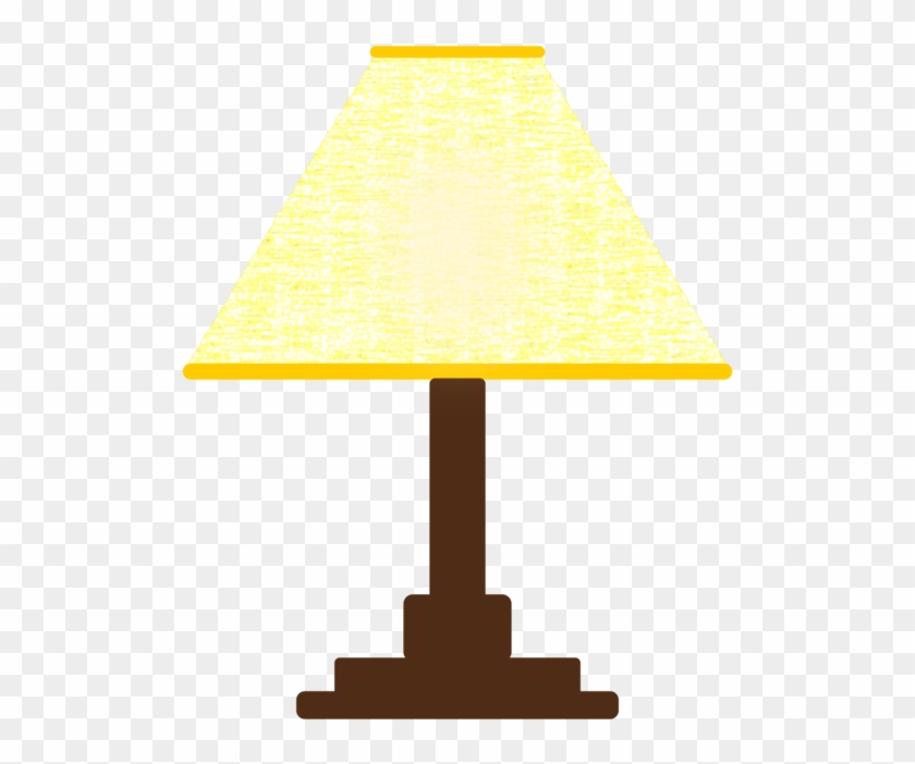 Electric Light Lamp Shades Bedside Tables - Lamp Clipart Color - Png Download