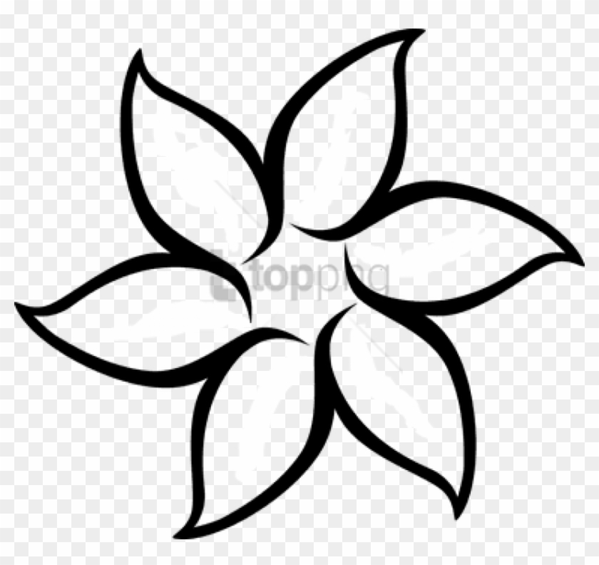 Free Png Download Floral Flower White Daffodil Daisy - Flower Clip Art Transparent Png #1654679