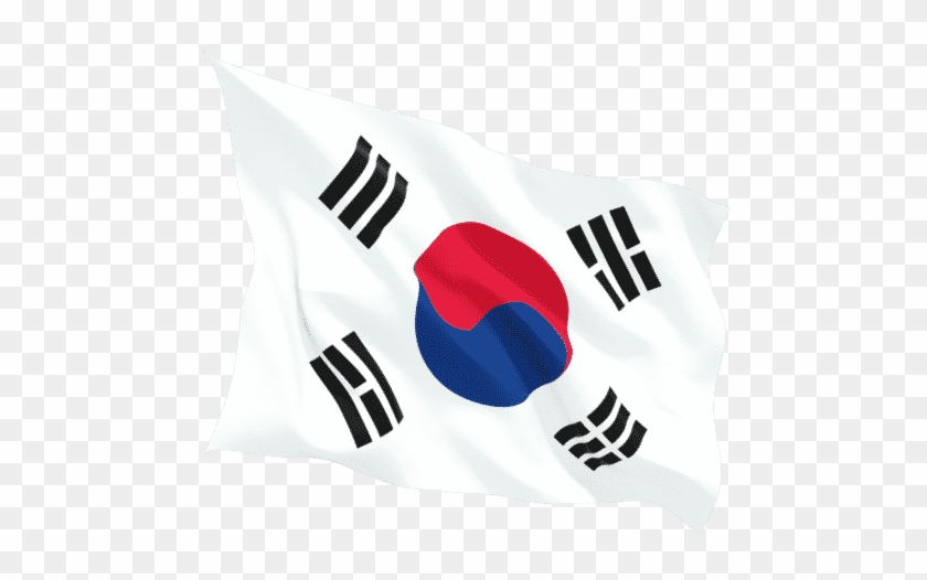 Korean - South Korea Flag Png Clipart