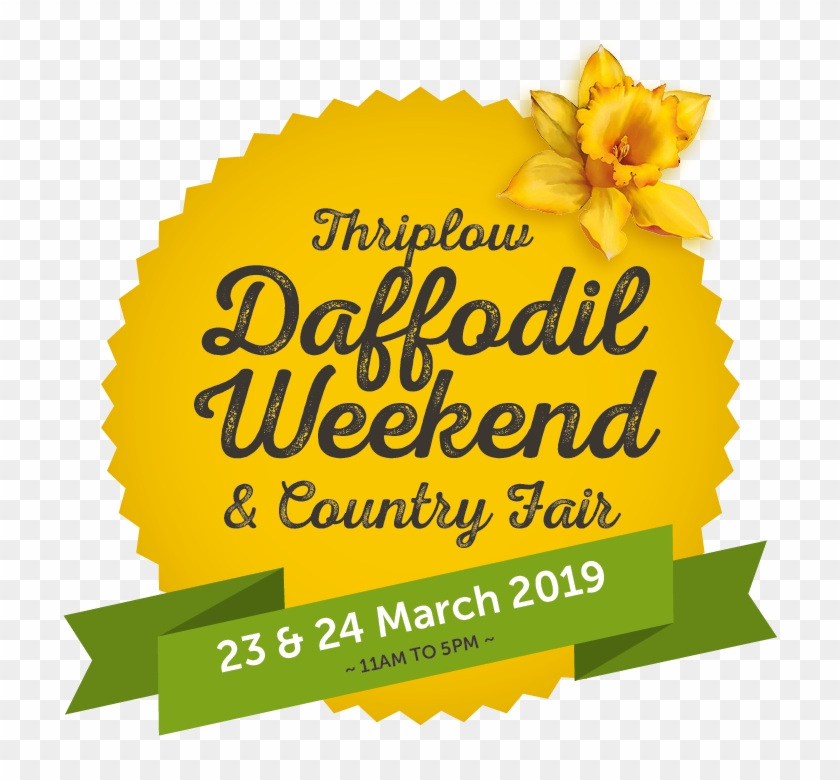 Thriplow Daffodil Weekend - Healthy Happy Life Clipart #1654716