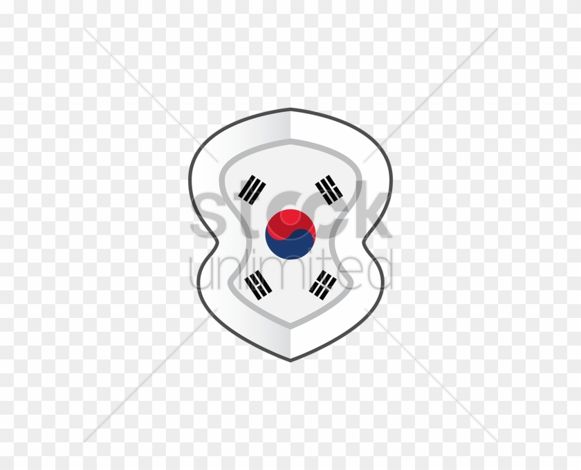 Korean Flag Drawing At - South Korea Flag Clipart #1654840