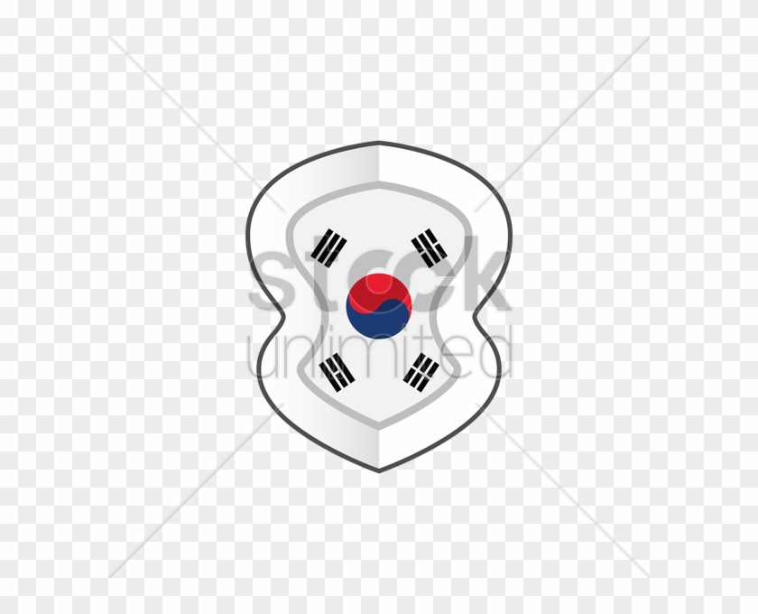 Korean Flag Drawing At - South Korea Flag Clipart