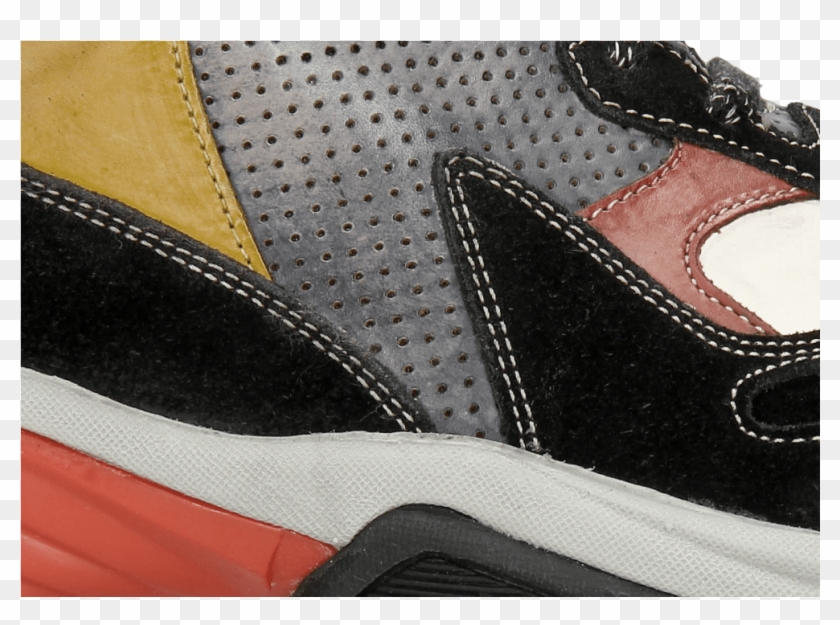 Sneakers Kobe 1 Suede Pattini Black Ruby White Sol - Outdoor Shoe Clipart #1654843