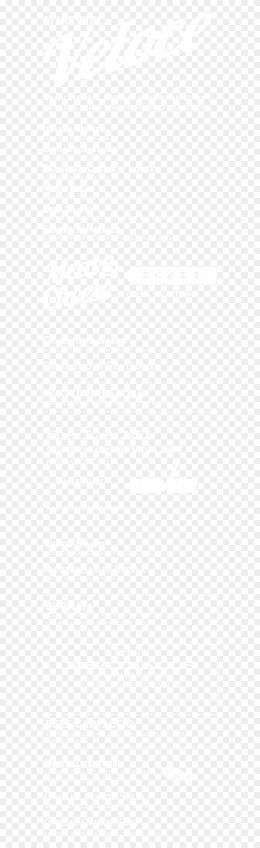 Menu - Meatball And Wine Bar Menu Clipart