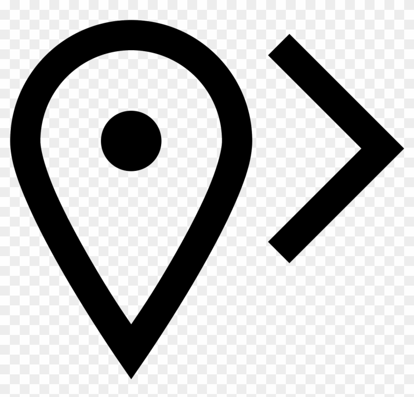 Next Location Icon - Circle Clipart