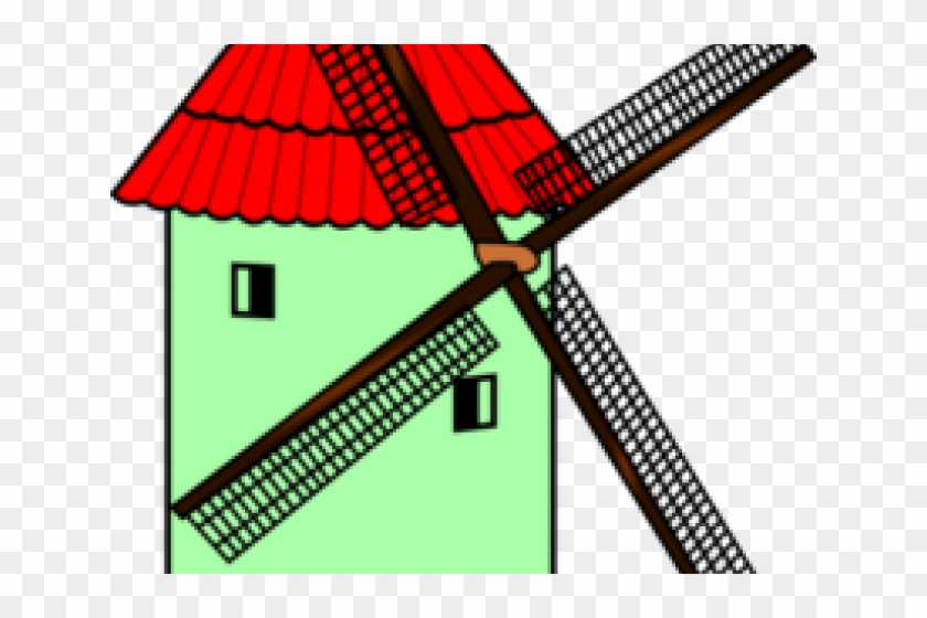 Windmill Clipart Transparent - Png Download #1656037