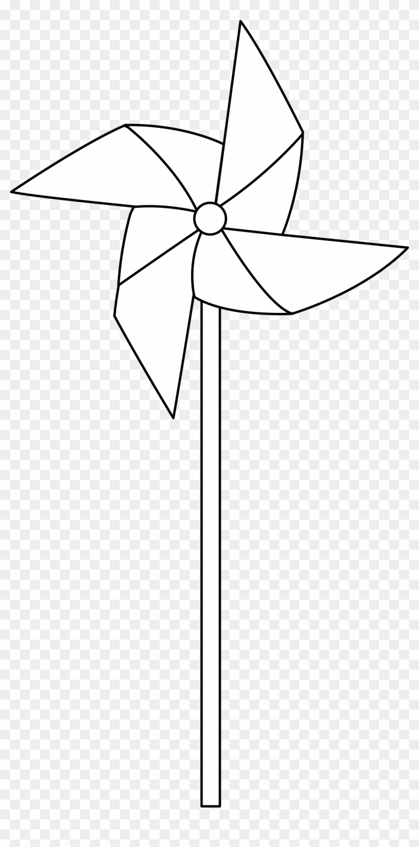 Windmill Clipart Pinwheel - Pin Wheel Vector - Png Download #1656081