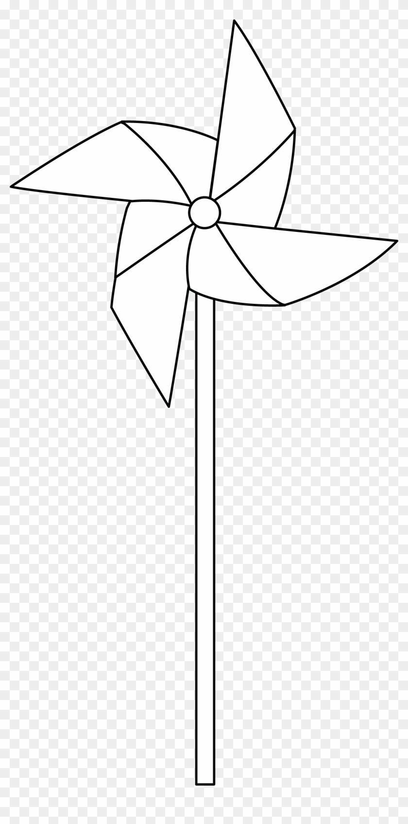 Windmill Clipart Pinwheel - Pin Wheel Vector - Png Download