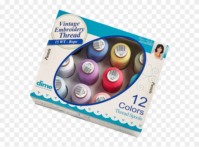 Individual Spools Can Also Be Purchased - Embroidery Clipart