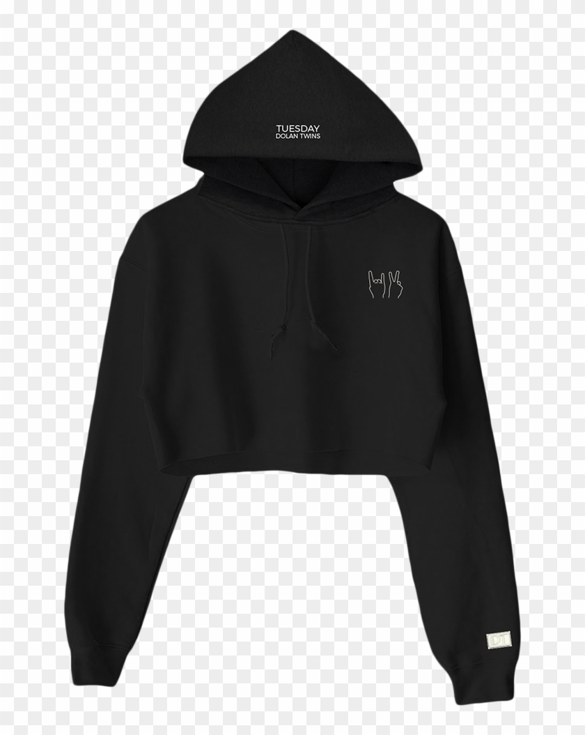 Dt Cropped Hoodie Dolan Twins Official Store - Hoodie Dolan Twins Merch Clipart