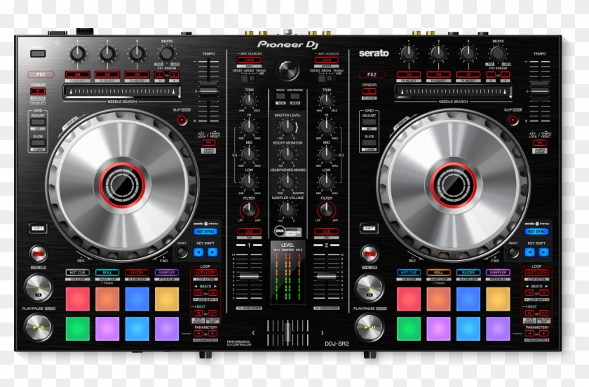 Dj Turntable Png - Ddj Sr2 Clipart