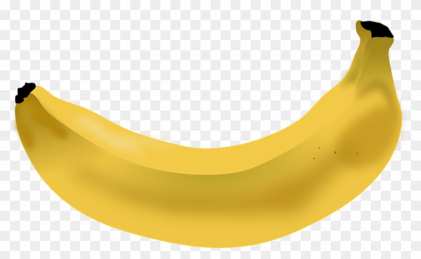 Banana, Fruit, Yellow, Fresh, Healthy, Food - Banano Amarillo Clipart #1657033