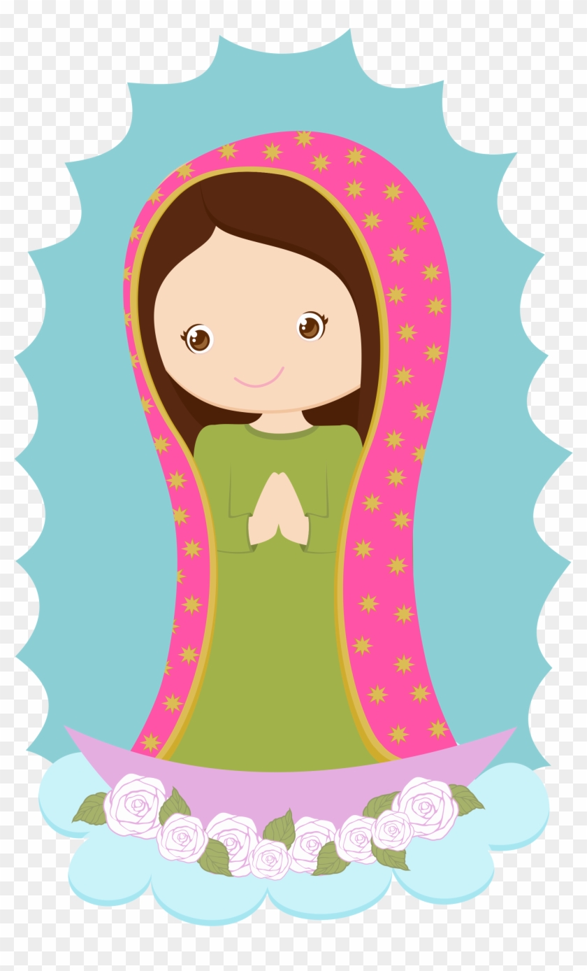 Virgen De Guadalupe - Nossa Senhora Rosa Mistica Desenho Clipart