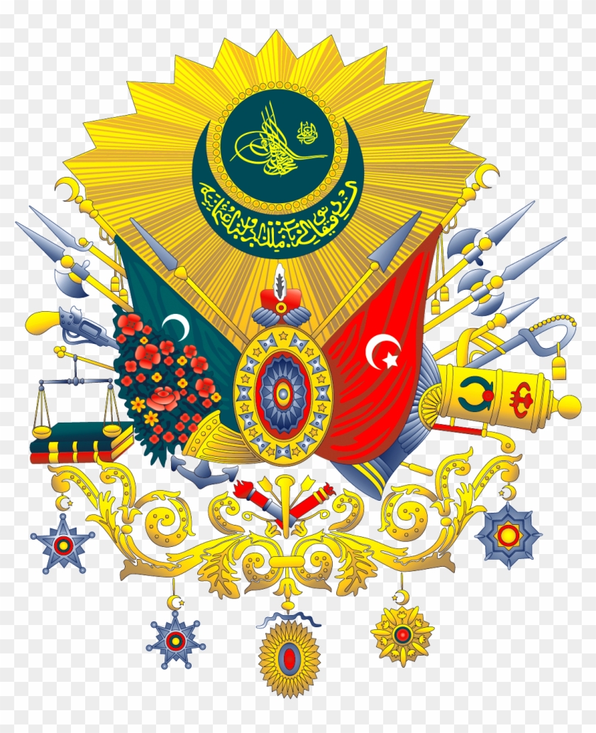 Osmanli Devleti Nisani Yeni - Coat Of Arms Osman Clipart #1657405