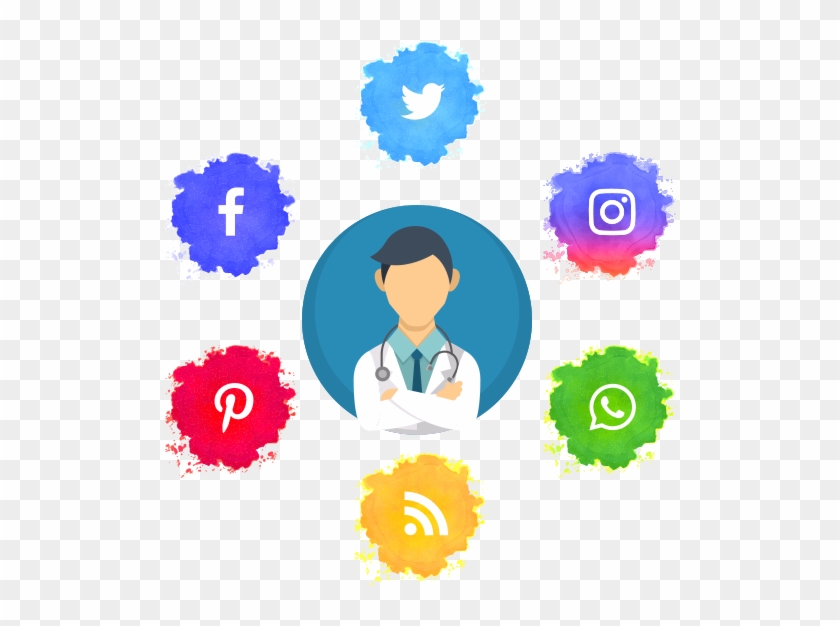 Administración De Redes Sociales - Social Channels Clipart