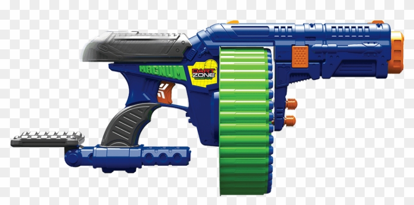 Dart Zone® Magnum Superdrum Dart Blaster - Assault Rifle Clipart