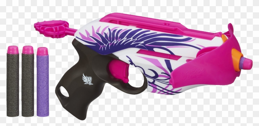 Pink Gun - Nerf Gun Rebelle Pink Crush Blaster Clipart #1657749