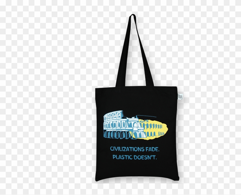 Cotton Tote Bag, Civilizations Fade - Tote Bag Clipart #1657776