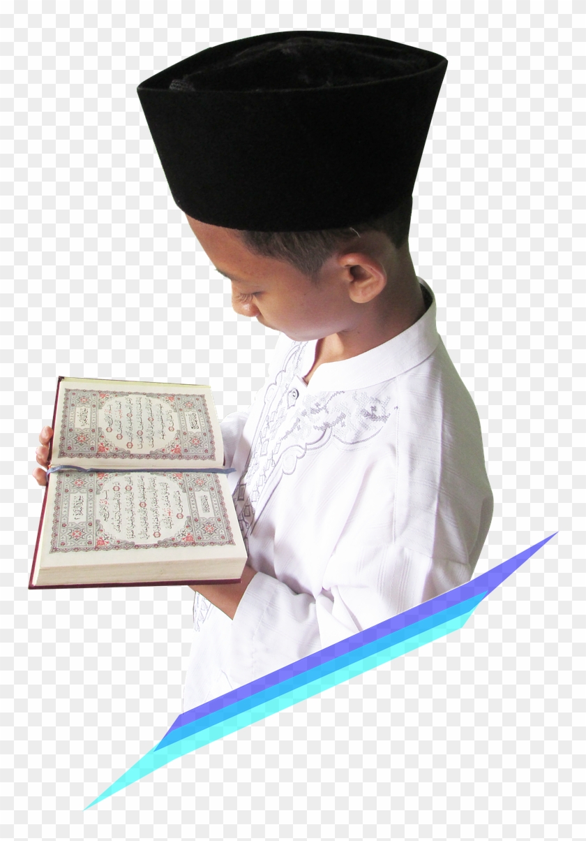 Students,boarding Schools,the Koran,islam,cap Black,png,koran - Anak Sholeh Clipart #1657976