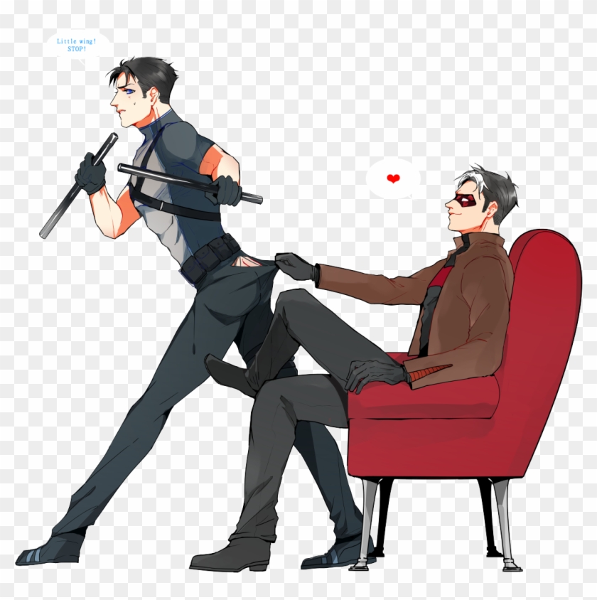 Grayson & Red Hood - Richard Grayson X Jason Todd Clipart