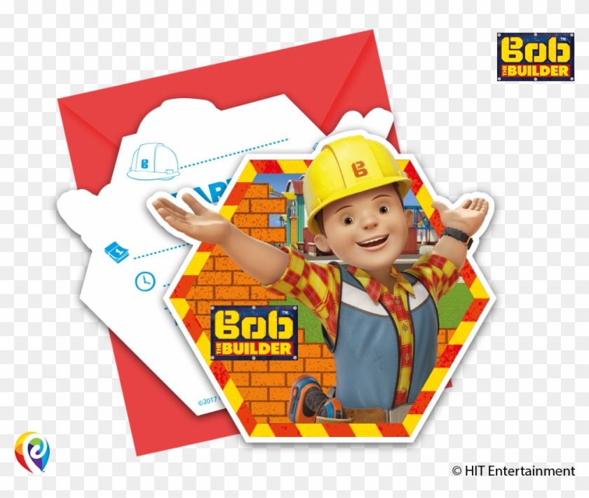 Bob The Builder - Invitations Clipart #1658256
