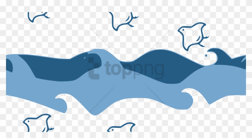 Free Png Wave Line Drawing Png Png Image With Transparent - Blue Waves Clip Art #1658336