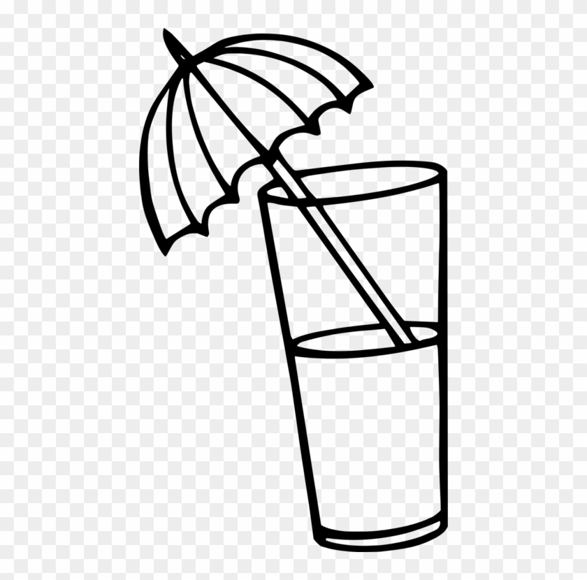 Cocktail Glass Drawing Daiquiri Cocktail Glass - Cocktails Line Drawing Png Clipart