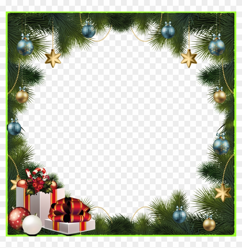 800 X 782 14 - Christmas Ornaments Frames Png Clipart #1658659