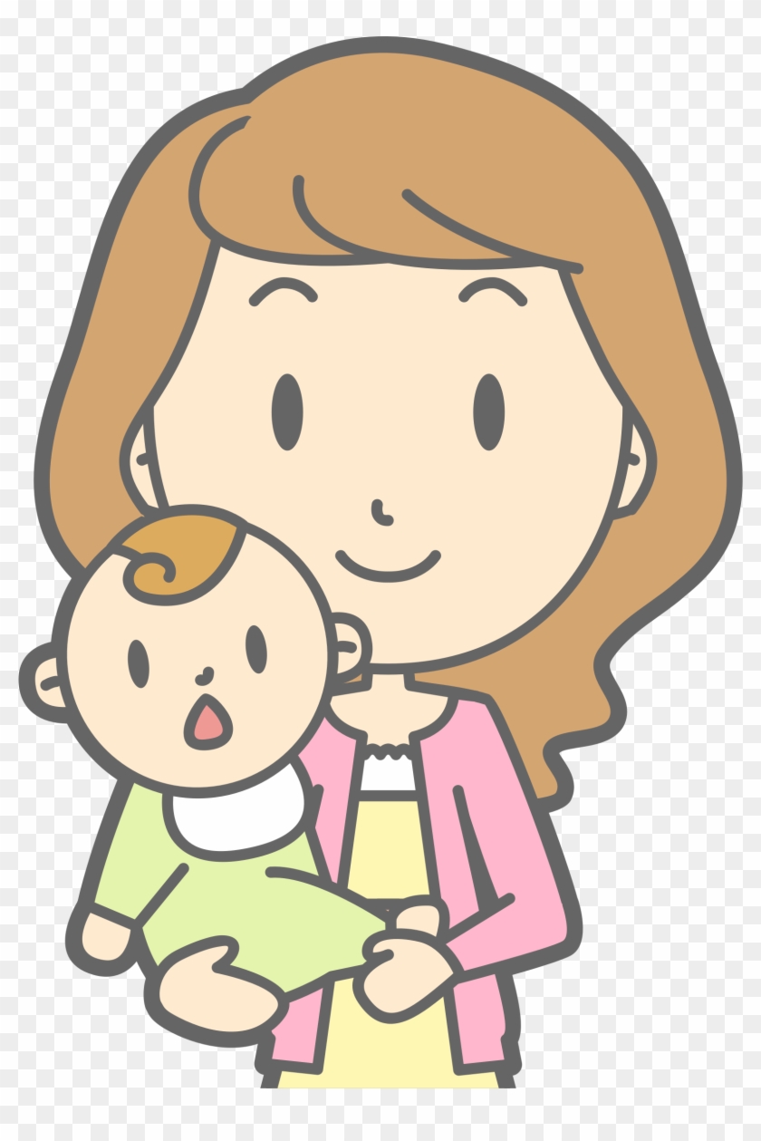 1624 X 2358 4 - Mum And Baby Clipart - Png Download #1658787