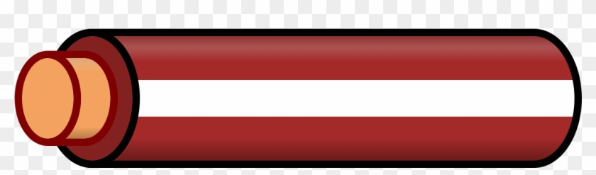Wire Brown White Stripe - Flag Clipart #1658945