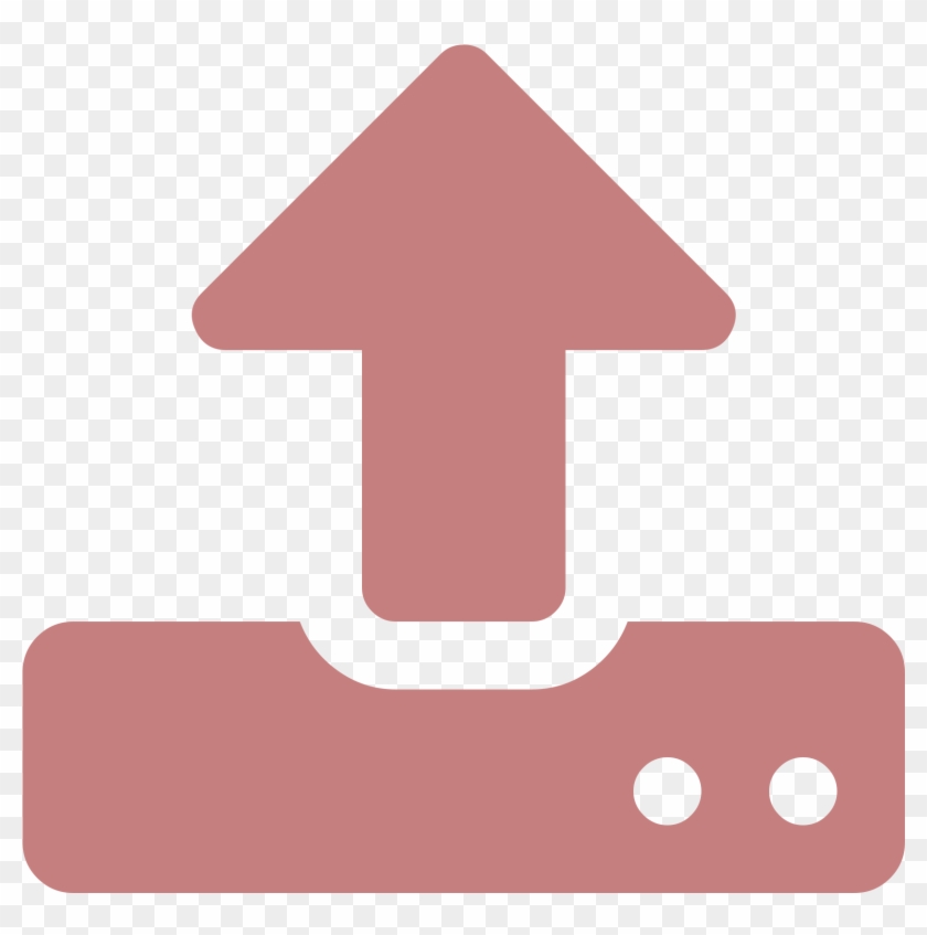 File - Upload Icon - Font Awesome - Red - Svg - Icon Font Awesome Png