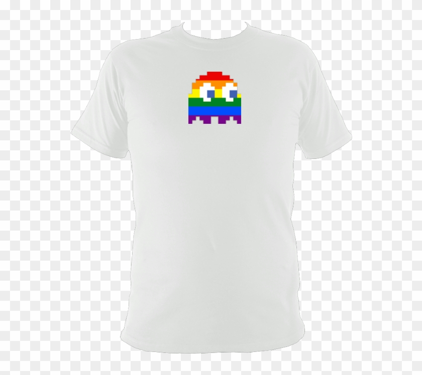 Pac Man Ghost T-shirt - T Shirt Aviation Clipart #1659229