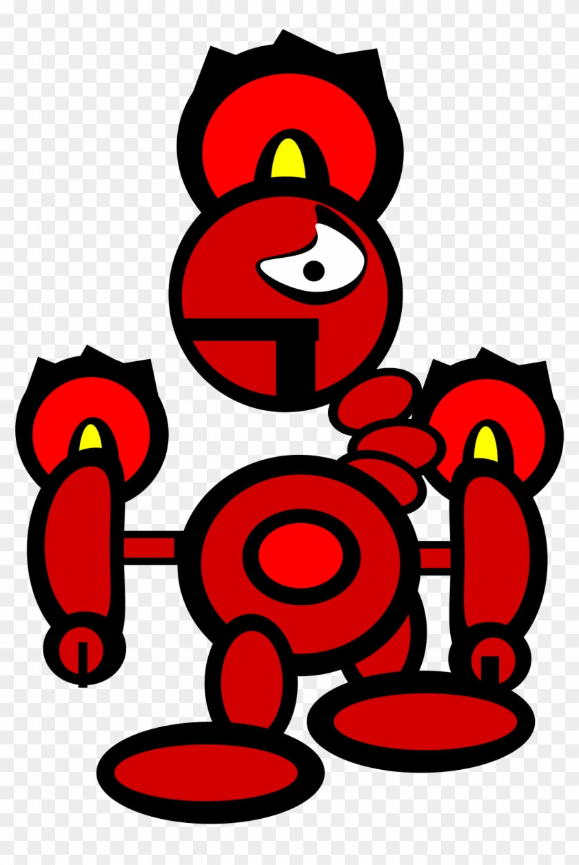 This Free Icons Png Design Of Fire Robot Clipart #1659450