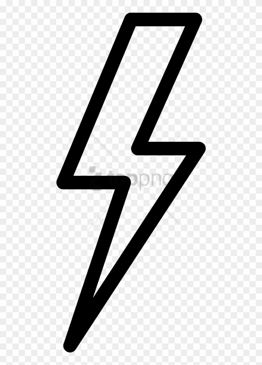 Free Png Lightning Bolt With Transparent Background - Lightning Bolt On Transparent Background Clipart #1659486