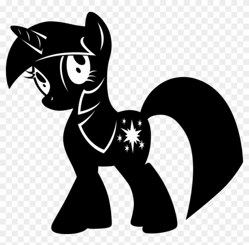 Collection Of Tinkerbell - My Little Pony Twilight Sparkle Silhouette Clipart