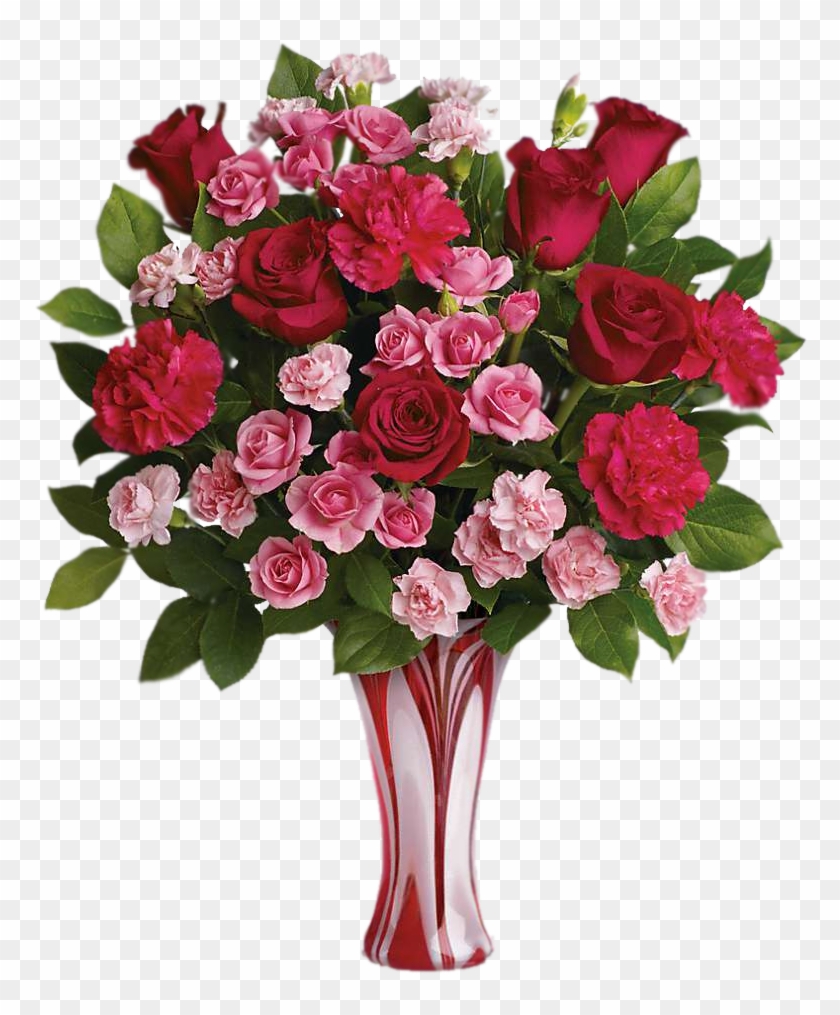 Bouquet In Vase Clipart Png File - Flowers Birthday Transparent Png