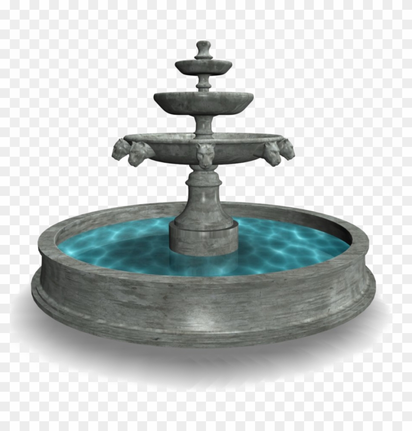 Fountain Png Photos - 3d Water Fountain Png Clipart