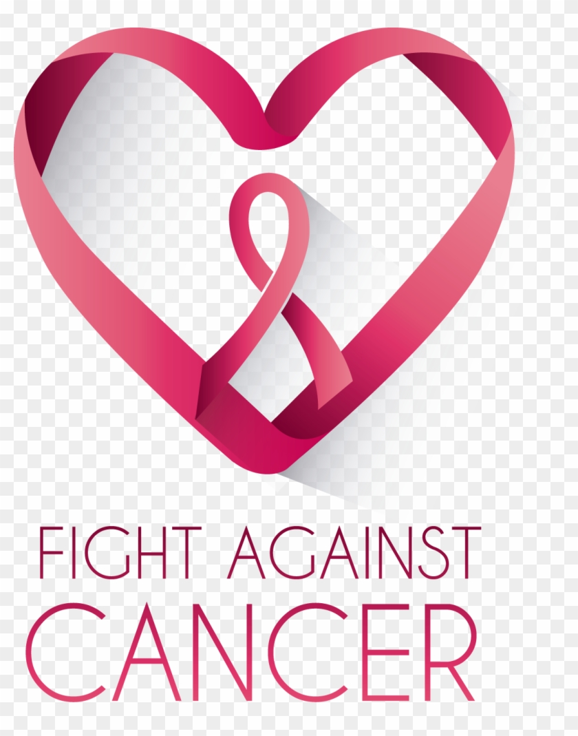 Fight Against Cancer Symbol - Breast Cancer Clipart #1660095