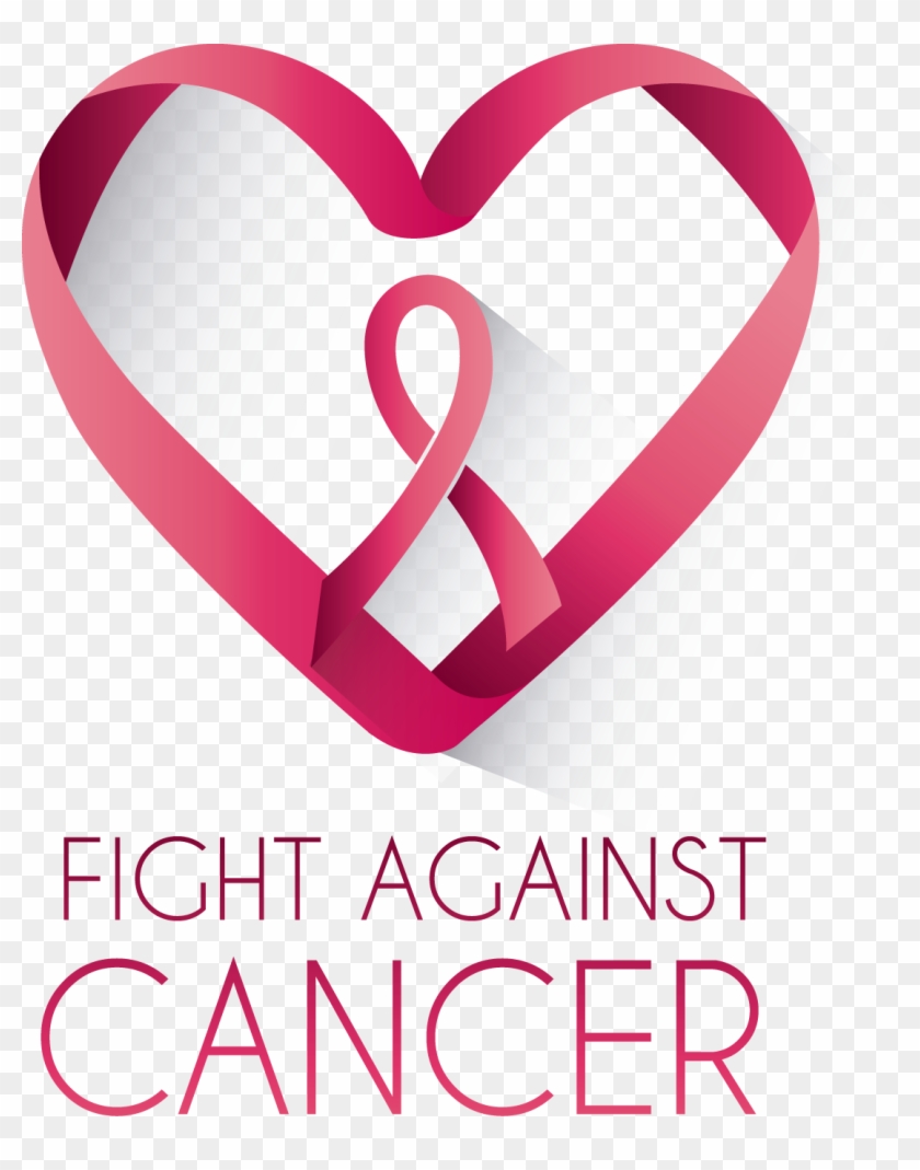 Fight Against Cancer Symbol - Breast Cancer Clipart