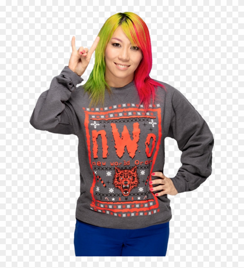 Xmas Nwo Sweater - Wwe Asuka Christmas Sweater Clipart