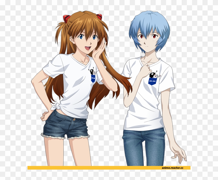 Asuka X Rei Clipart #1660282